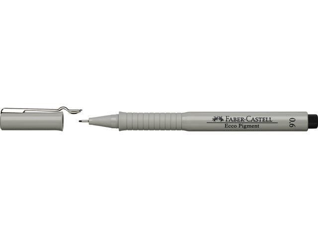 Tintenstift Faber-Castell Ecco Pigment 0,6 mm schwarz