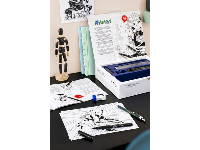 Tekenstift Faber-Castell Pitt Artist Pen Manga starterset