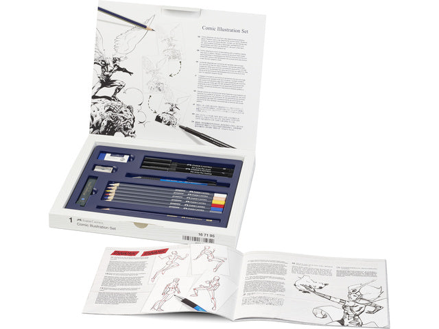 Tekenstift Faber-Castell Pitt Artist Pen Comic-Illustrationsset