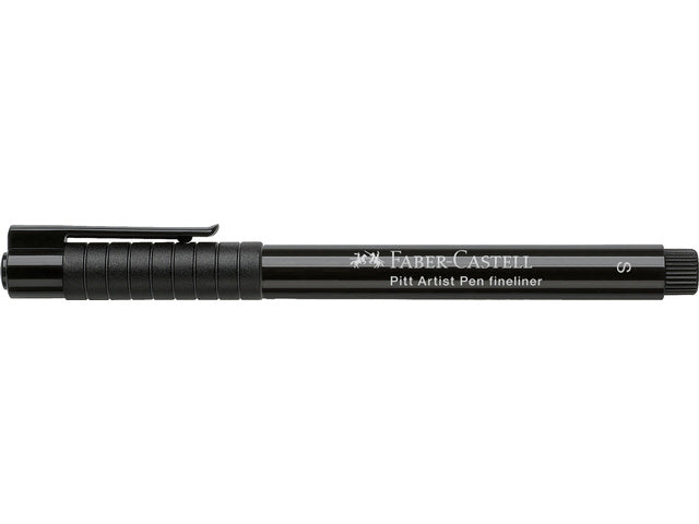 Tekenstift Faber-Castell Pitt Artist Pen S schwarz