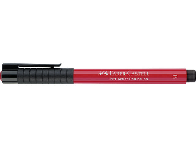 Tekenstift Faber-Castell Pitt Artist Pen Brush 121 geraniumrood fel