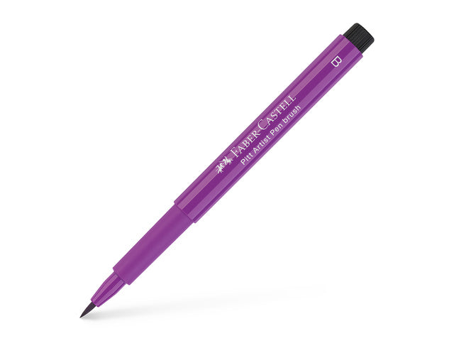 Tekenstift Faber-Castell Pitt Artist Pen Brush 134 donkerviolet