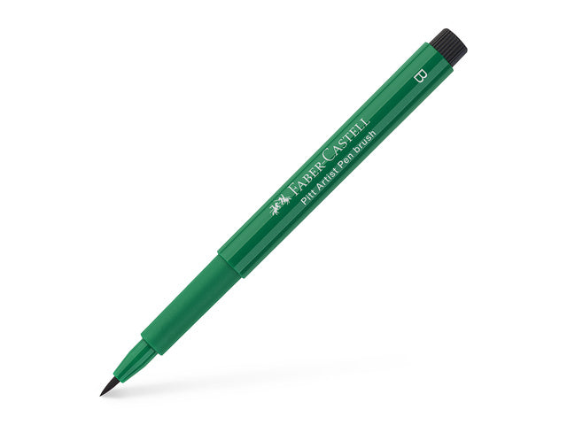 Tekenstift Faber-Castell Pitt Artist Pen Brush 264 Phtalogroen Donker