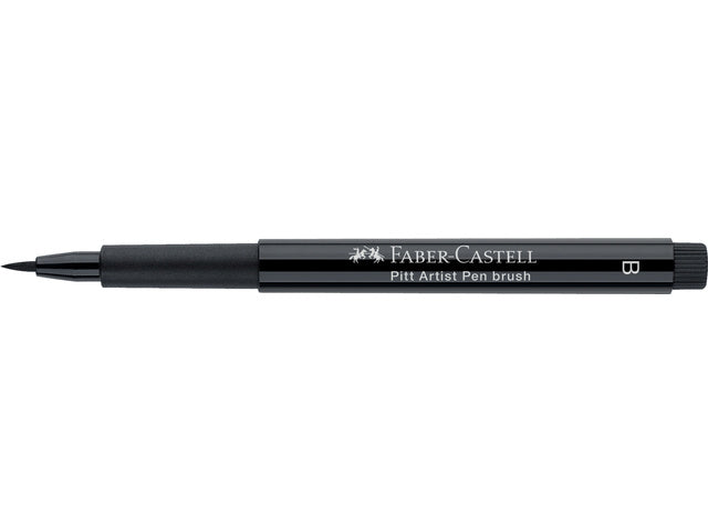 Tekenstift Faber-Castell Pitt Artist Pen Brush 199 zwart