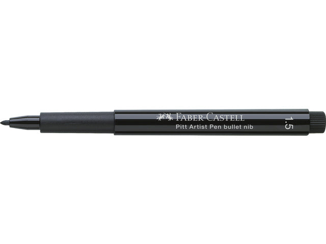 Tekenstift Faber-Castell Pitt Artist Pen 1,5 schwarz