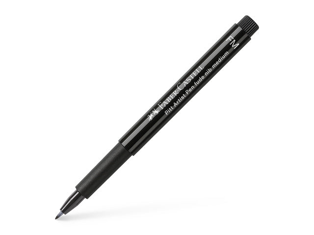 Tekenstift Faber-Castell Pitt Artist Pen FM 199 zwart