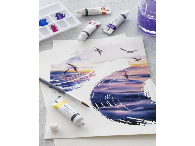 Waterverf Faber-Castell 24 Stück verschiedene Farben