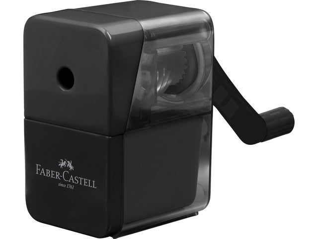 Tischplattenmodell von Faber-Castell, entworfen für Potloden bis zu 8,4 mm rund, trocken und kantig