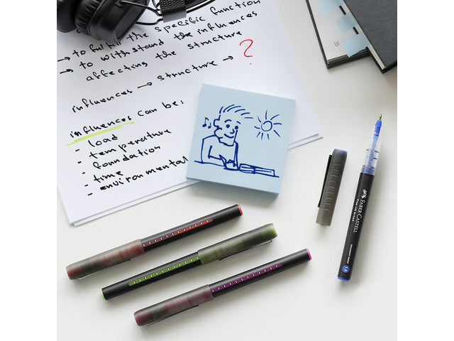 Tintenroller Faber-Castell 1,5mm blauw