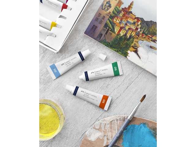 Olieverf Faber-Castell 24 Tuben a 9ml