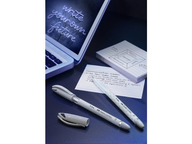 Balpen Faber-Castell K-One 0,5 zwart doos 10 stuks