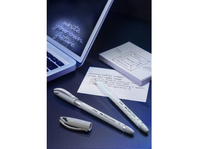 Balpen Faber-Castell K-One 0,5 zwart doos 10 stuks