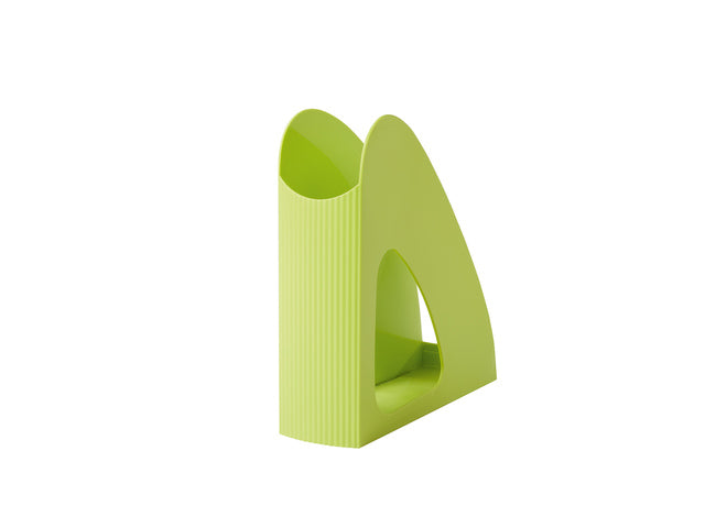 Tijdschriftencass. HAN Re-LOOP A4/C4, limoen 100% gerecycled materiaal