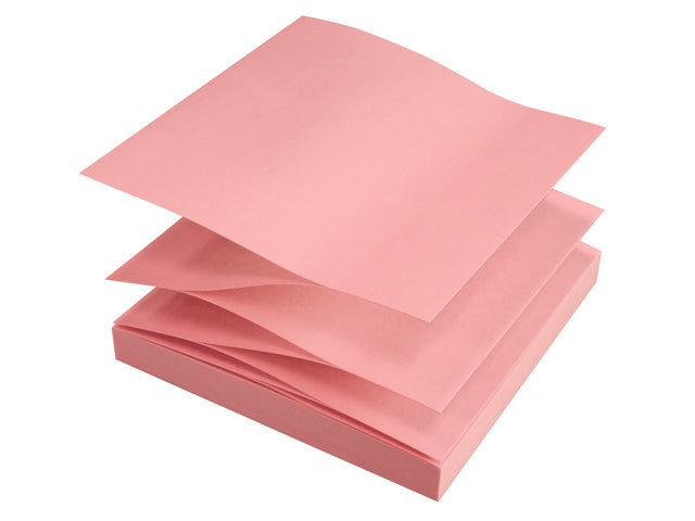 Infonota's 75x75mm Z-Notes ass kleur, natuur, doos 12 blokken