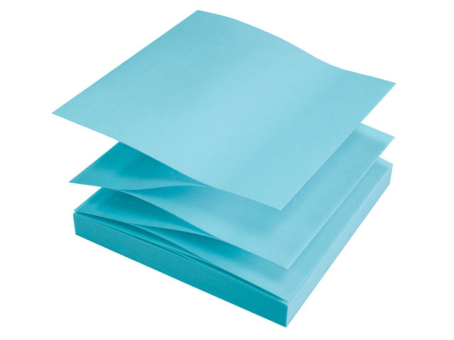 Infonota's 75x75mm Z-Notes ass kleur, natuur, doos 12 blokken