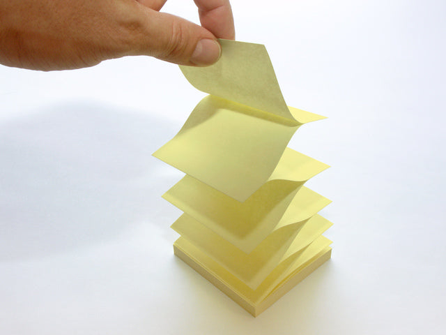 Infonota's 75x75mm Z-Notes ass kleur, natuur, doos 12 blokken
