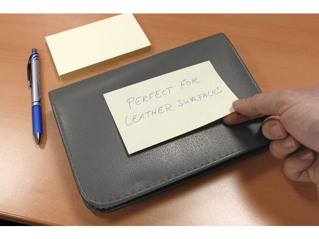Powernotes info notes 50x40mm geel 3 blokken a 100 vel.