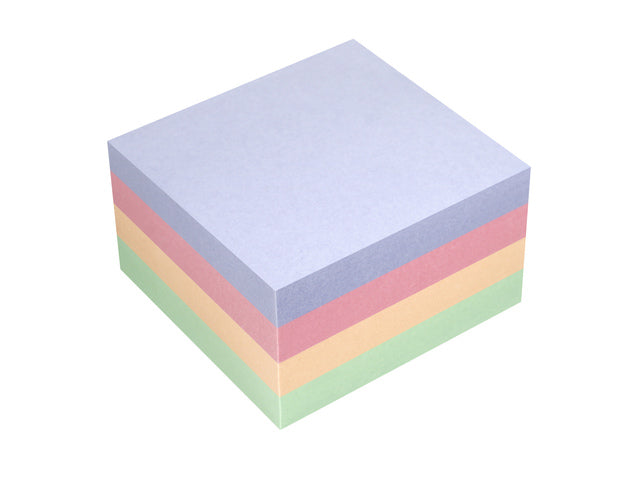 Info Notizen 75x75mm assorti harmony blok a 400 vel