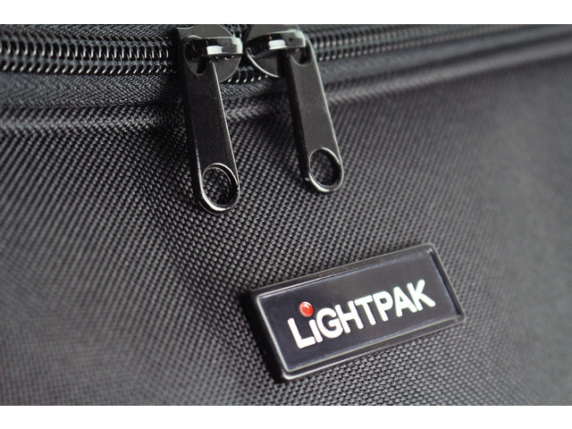 Business trolley Lightpak Xray zwart polyester