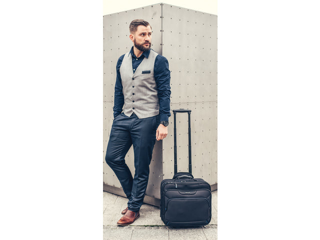 Business-Trolley Lightpak BRAVO II schwarz Nylon
