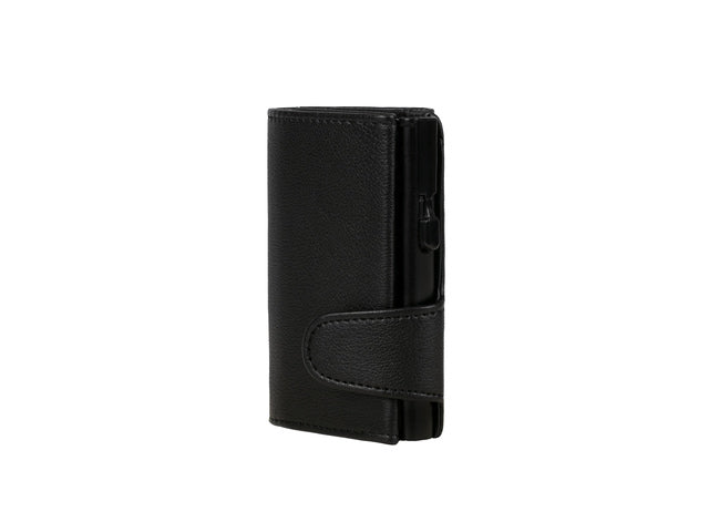 Pasjeshouder Clicksafe Kunstleder schwarz/schwarz RFID