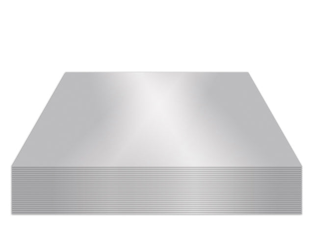 Fotokarton Kangaro 50x70cm 300gr Silber Zijdeglans Pak 25 Vel