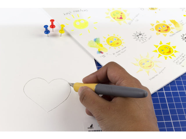 Foamboard Kangaro wit 70x100cm 5 mm dik, 10 stuks 2 dubbelzijdig mat papier