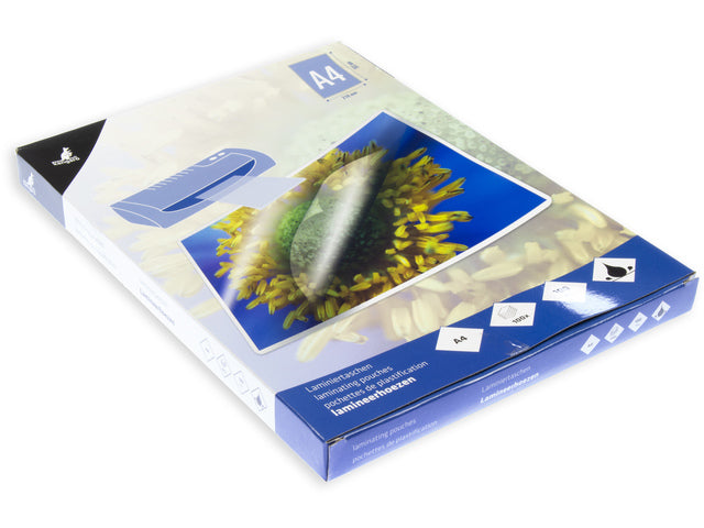 Laminatpapier Kangaro A4 100 Mikron, Packung mit 100 Stück