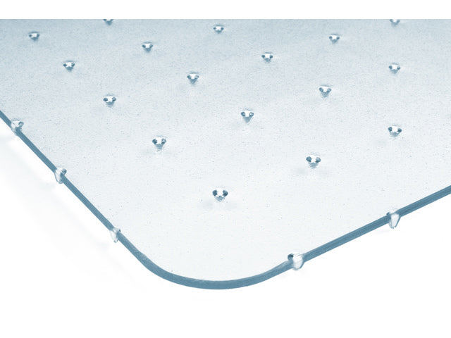 Vloermat Kangaro voor tapijt 90 x 120 cm transparant PET nop 2,1mm