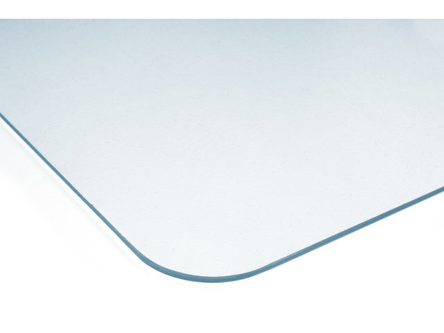 Vloermat Kangaro harde vloer 90 x 120 cm transparant PET