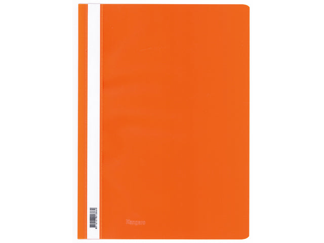 Snelhechterkaart Kangaro A4 PP oranje, krimp á 25 stuks