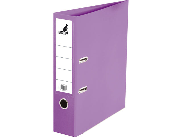 Ordner Kangaro A4 75mm 2 ringen 10 stuks assorti kleuren PP/Papier
