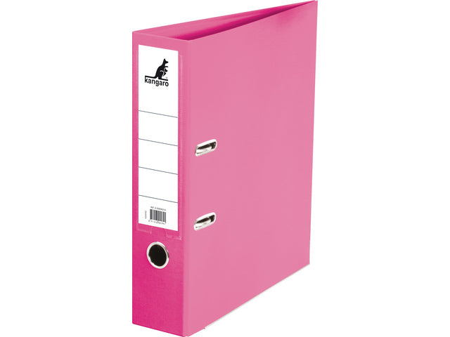 Ordner Kangaro A4 75mm 2 ringen 10 stuks assorti kleuren PP/Papier