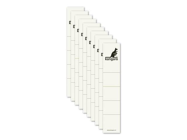 Ordneretiketten Kangaro, klein, selbstklebend, Packung mit 10 St.