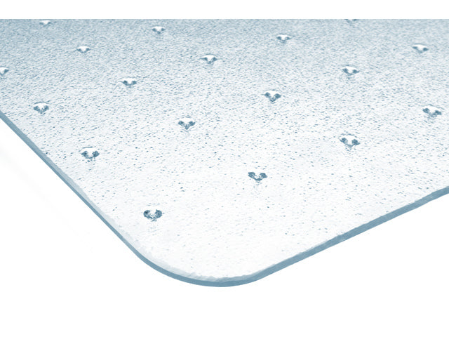 Vloermat Kangaro voor tapijt 150 x 120 cm transparant PC (polycarbonaat) nop 4,5 mm