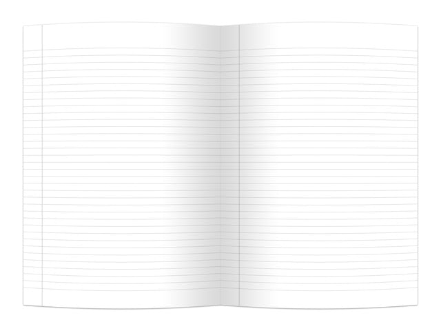Schrift Kangaro A4 met harde zwarte kaft