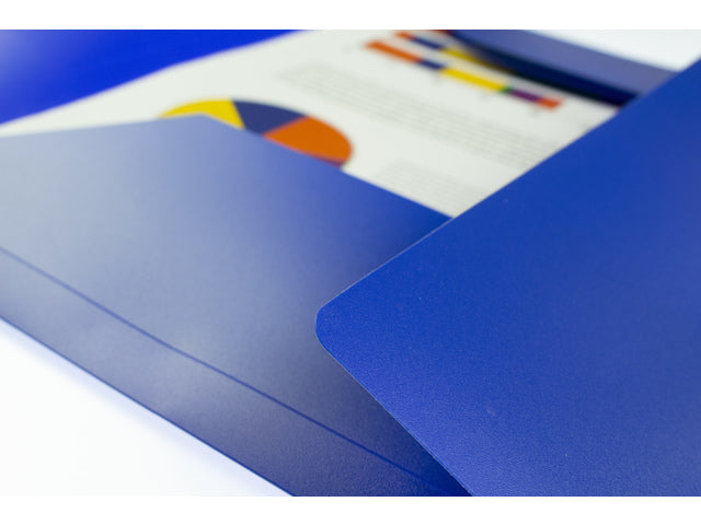 Elastomap Kangaro A4 PP volle Farbe Blau
