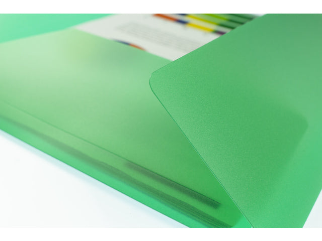 Elastomap Kangaro A4 PP transparant groen