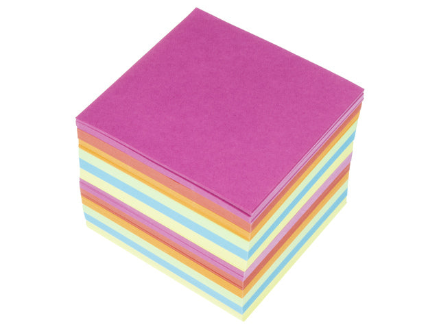 Notizblock mit integriertem Kangaro, 9,5 x 9,5 x 9,5 cm, 700 verschiedene Farben