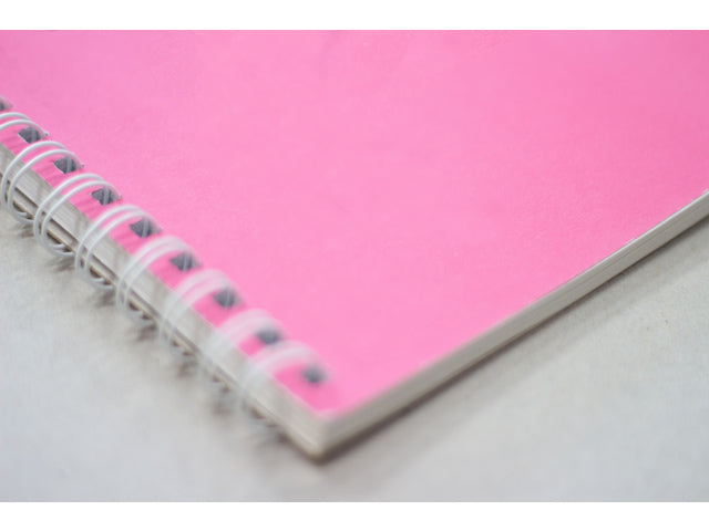 Plakbook Kangaro A5+ 120 Gramm 40 Vel, vorne rosa