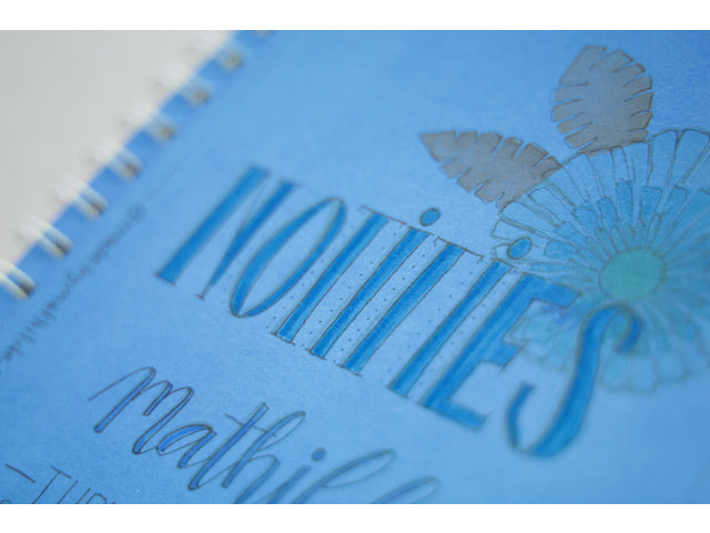 Poster Kangaro A5+ 120 Gramm, 40 Vel, blau, 25 x 18 cm, Papier (25 x 19 cm mit Spirale)