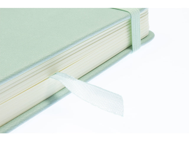 Schetsboek Kangaro A4 Mint PU HC 80 Blatt 140gr Raumweiß mit Elastik und Flusen