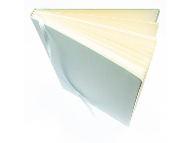 Schetsboek Kangaro A4 Mint PU HC 80 Blatt 140gr Raumweiß mit Elastik und Flusen