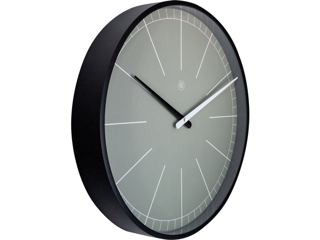 Wandklok nXt Grey Ø 40 cm grau