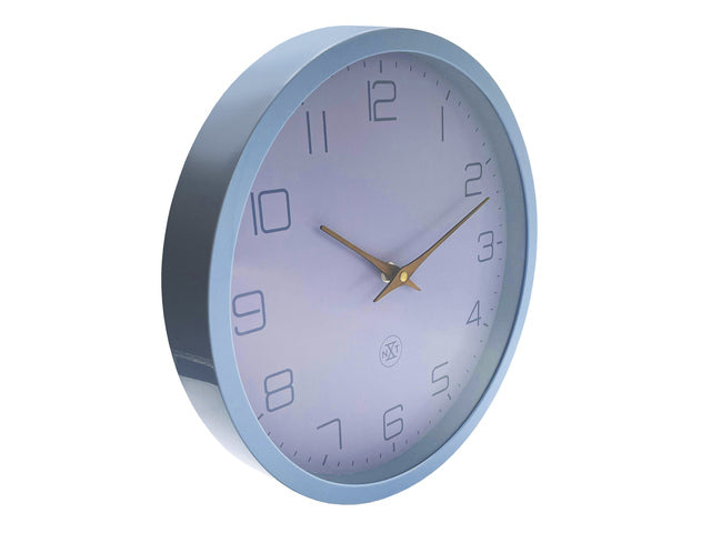 Wanduhr nXt ECO 30cm blau
