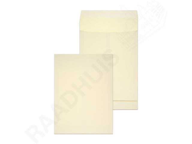 Monsterzak Raadhuis 229x324x38mm C4 crème plakstrip krimp a 10 stuks