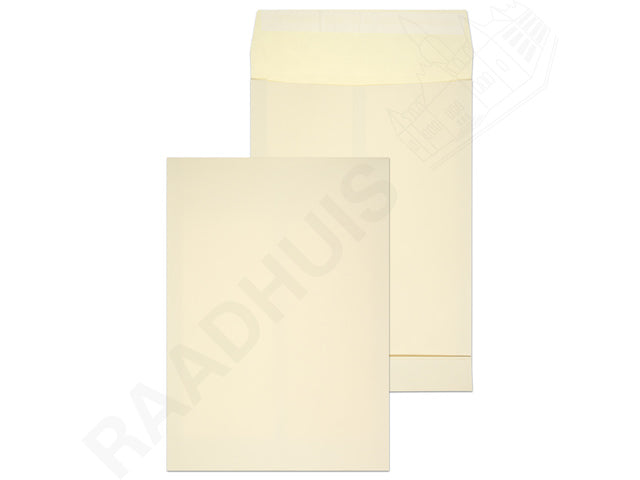 Monsterzak Raadhuis 262x371x38mm EB4 crème plakstrip doos a 125 stuks
