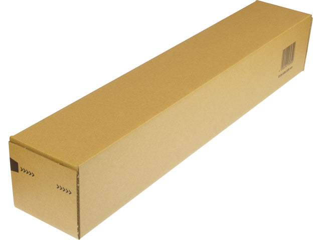 Verzendkoker Raadhuis vierkant A1 610x105x105mm krimp a 10 binnenmaat bruin