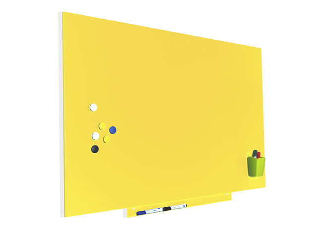 Whiteboard Rocada Huidskleur 75x115cm geel gelakt