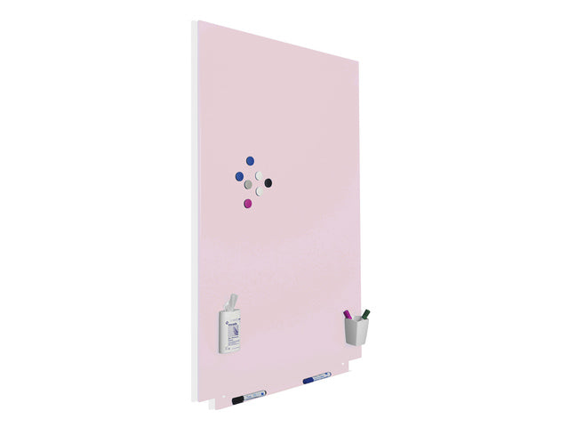 Whiteboard Rocada Skincolour 75x115cm rosa Gelakt